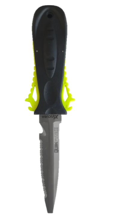 XS Scuba QuikPynch Knife Yellow